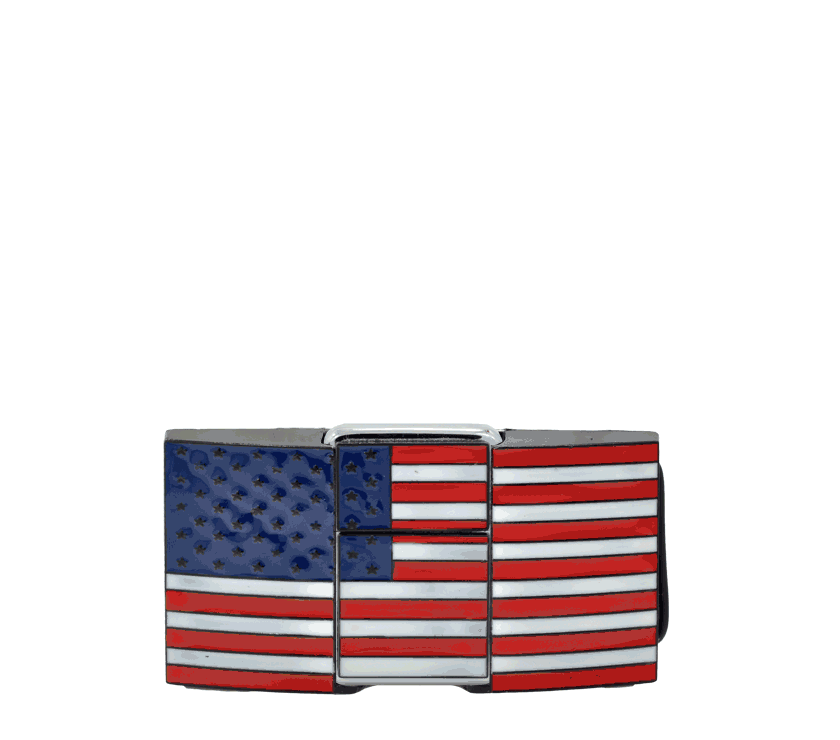 AMERICAN FLAG USA Removable Lighter Belt Buckle Ball - Monster Steel