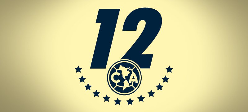 club america 12 campeonatos - Clip Art Library