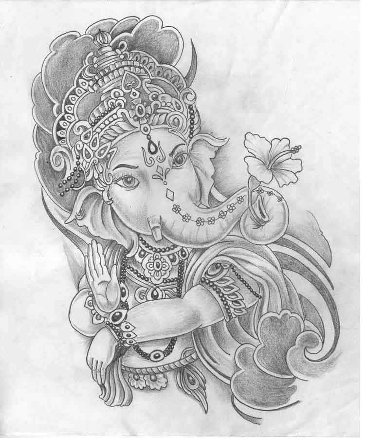 Shree Ganesh, our God Art by DEEPAK SINGH RAJPUT