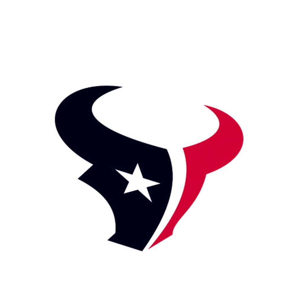 Brewster Fathead 12 in. x 11 in. Houston Texans Teammate Logo Wall 