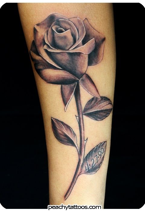 13 LongStemmed Rose Tattoos with Spot On Placements  Tattoodo