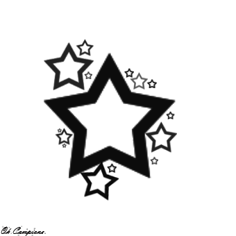 Star Tattoo Design by Oh-Campione on Clipart library