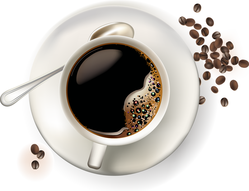 2 Coffee Cup Clip Art - Free Vector Download | Qvectors.