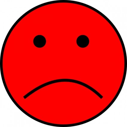 Frowny Face clip art Vector clip art - Free vector for free download