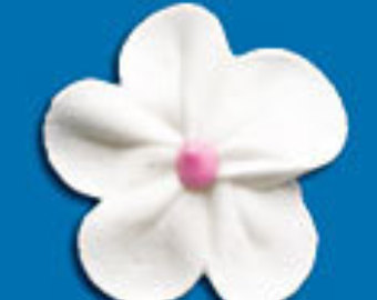 Elegant White Sugar Flower for Cake Decorating