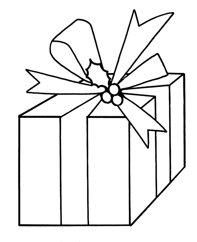 Learning Years: Christmas Coloring Pages - Christmas Presents 
