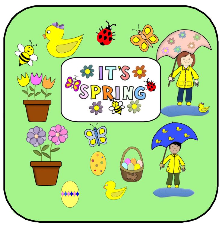It's Spring! 14 Spring Clip Art in PNG format with transparent backgr…