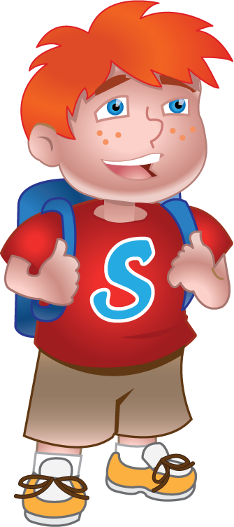 child pointing to self clipart