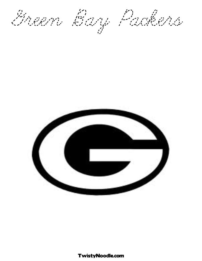 Packers G Logo Stencil