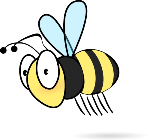 Free Bee Clip Art from the Public Domain