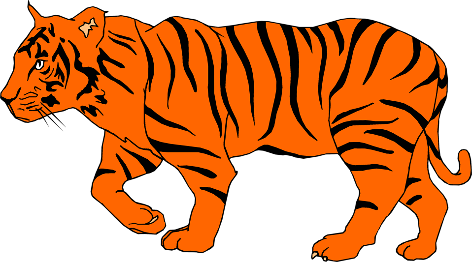 Onlinelabels Clip Art - Tiger Animated Gif Png, Transparent Png -  612x1000(#5644871) - PngFind