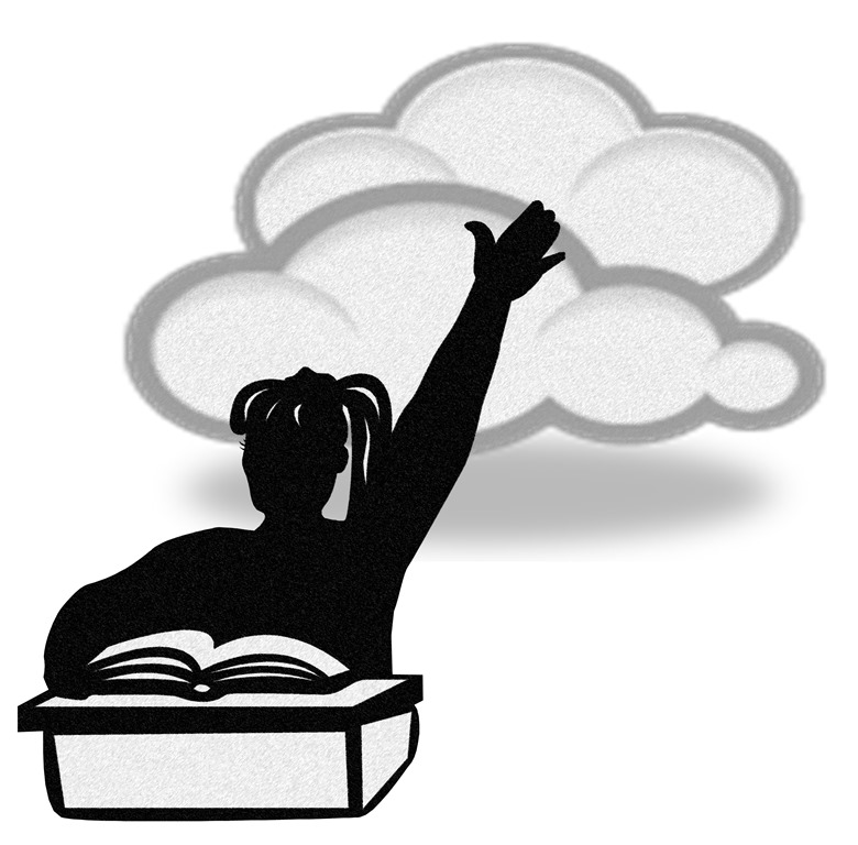 Student Raising Hand in Classroom - Learning and Curiosity Symbol