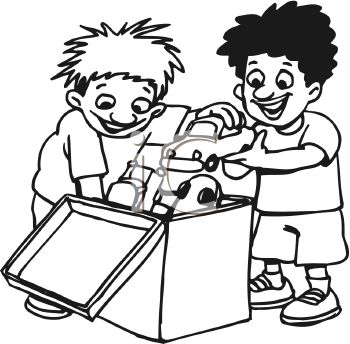 Sharing Toys in a Toy Box | Clipart library - Free Clipart Images