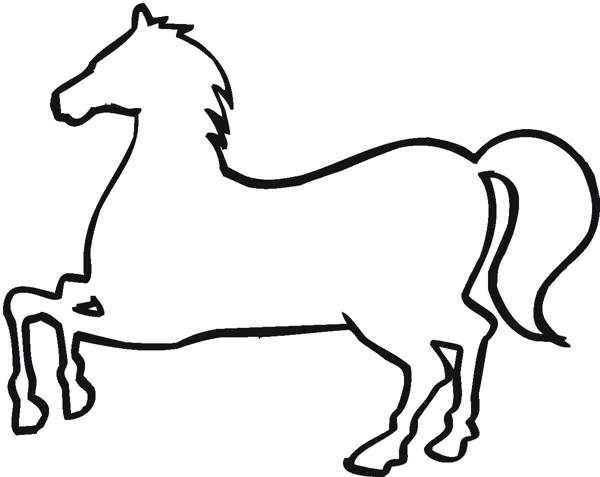 Horse Clipart Outline images