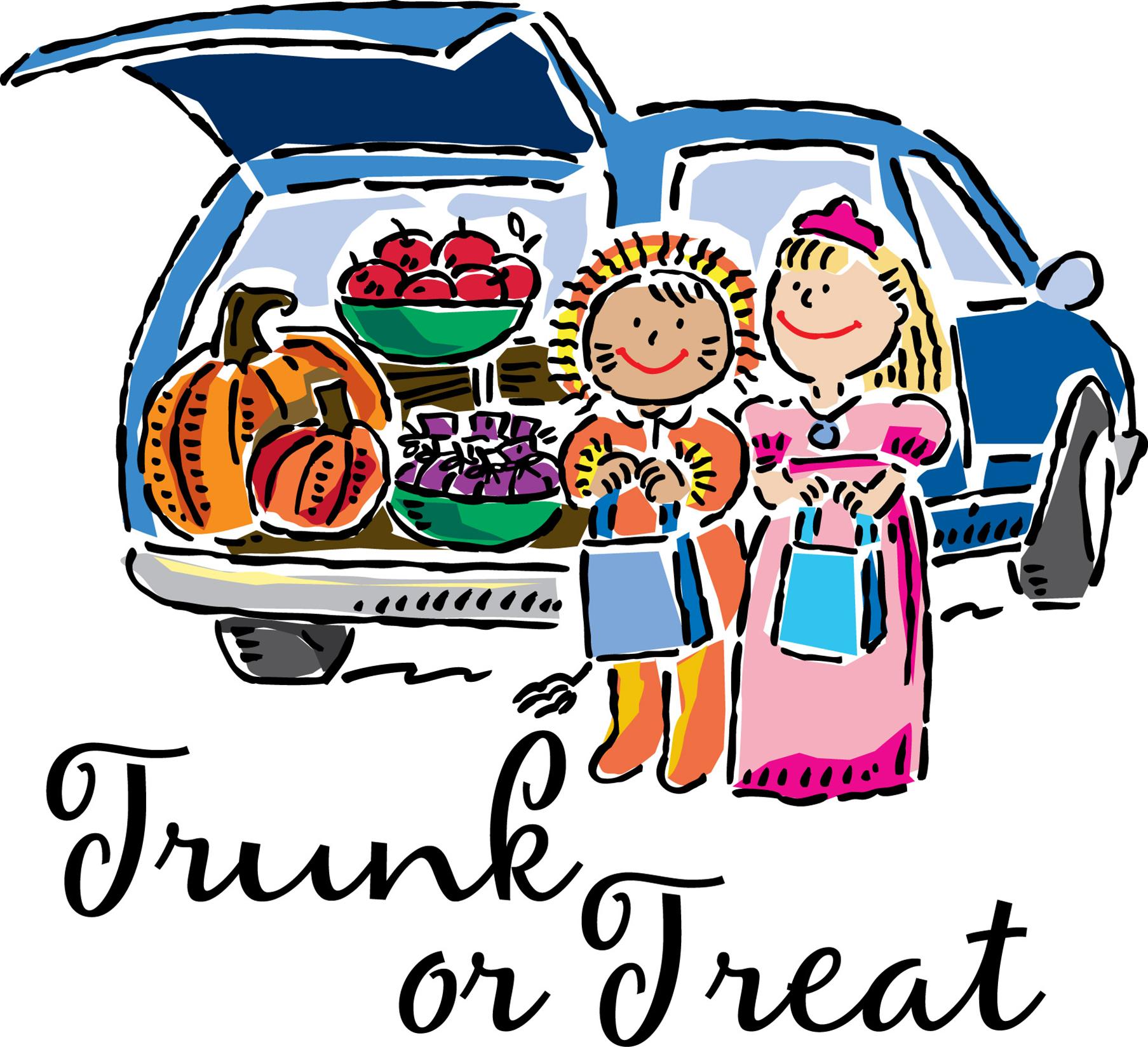 christian trunk or treat clipart