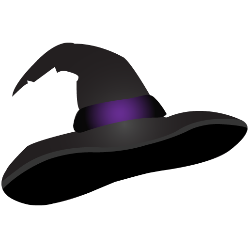 Scary Witch Hat Icon, PNG ClipArt Image | IconBug.com