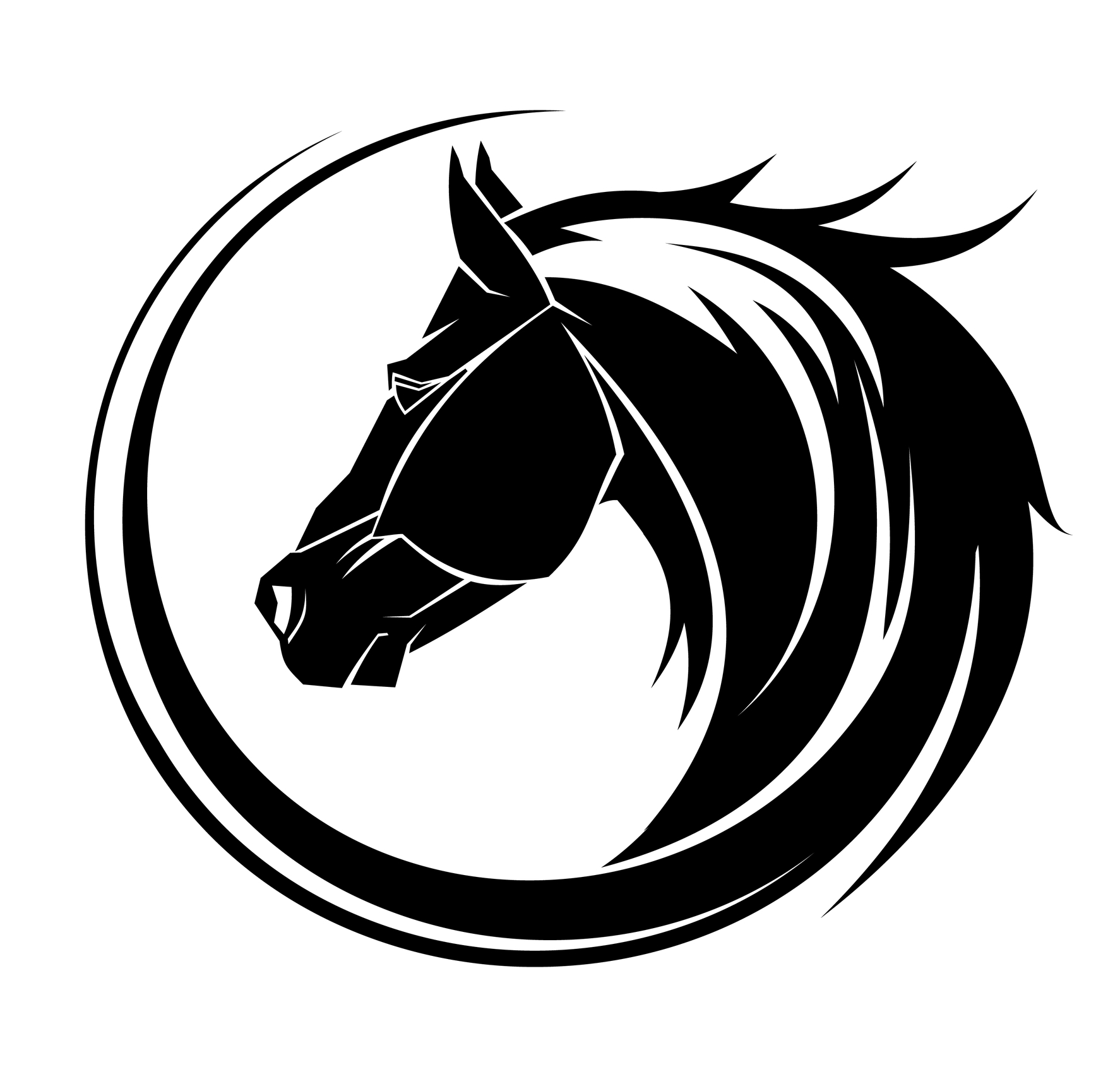 Vector Horse Silhouettes  Small horse tattoo Horse silhouette Horse  tattoo