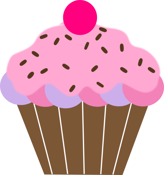 Cupcakes With Sprinkles Clipart | Clipart library - Free Clipart Images