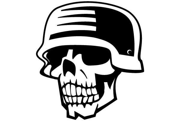 Soldier Skull Free Vector Clipart | Download Free Skull Vector 