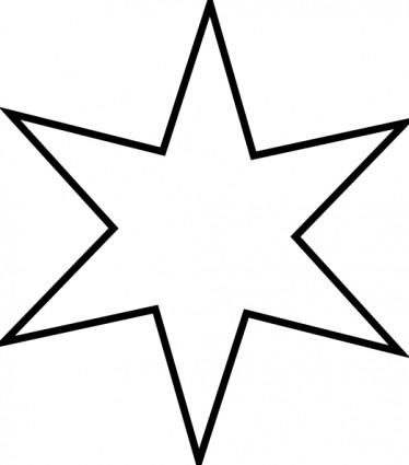 Seven-Pointed Star Outline SVG - Free Download & Usage Guide