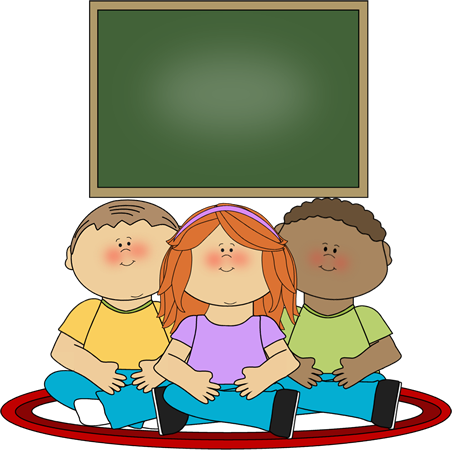 Diverse Children Learning Together in Classroom - Educational Illustration