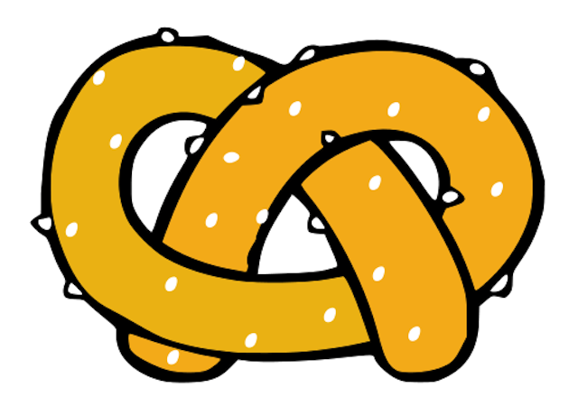 Pretzels Clipart Black And White | Clipart library - Free Clipart Images