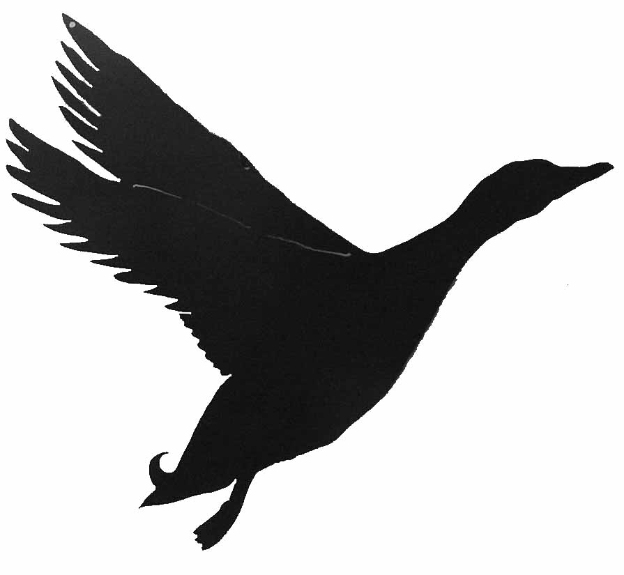 Flying Duck Silhouette | Clipart library - Free Clipart Images