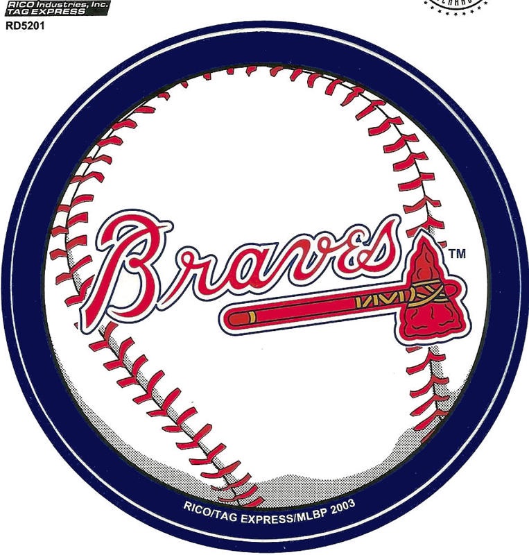 Atlanta Braves Baseball Logo drawing free image download