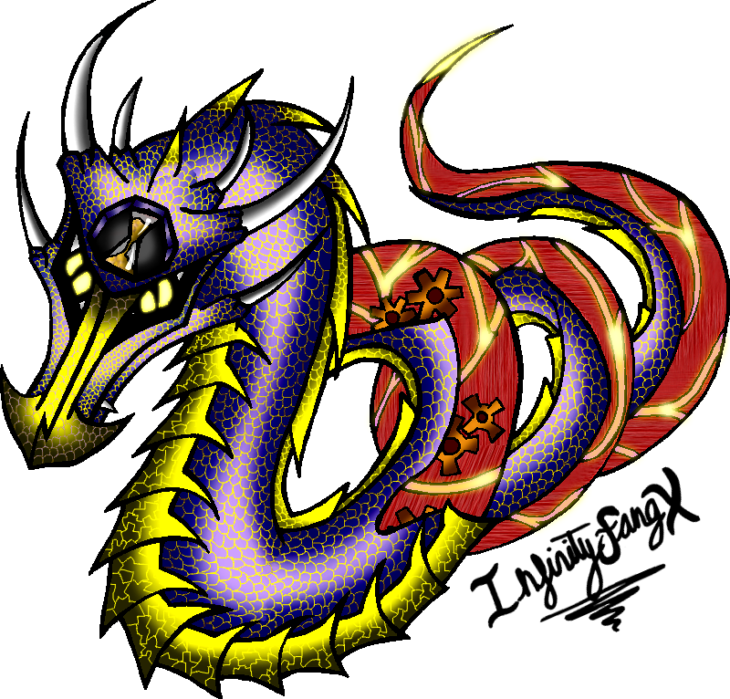 Dragon Serpent of Time + Space by InfinityFangX on Clipart library