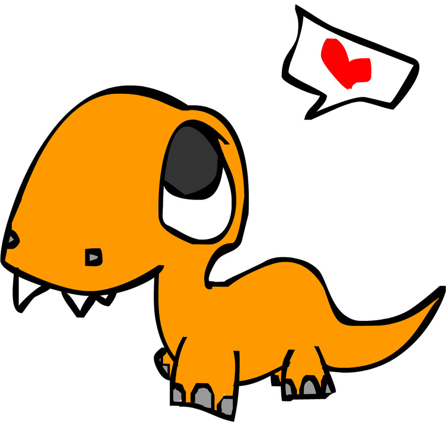 cute dinosaur cartoon rawr