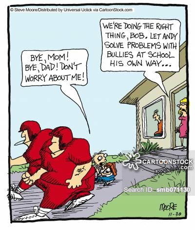 Teaching Kids to Handle Bullying - A Humorous but Thoughtful Cartoon