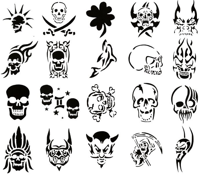 81,899 Human Skull Tattoo Images, Stock Photos & Vectors | Shutterstock
