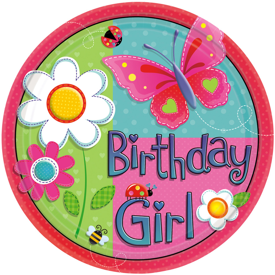 Happy Birthday Girl Clip Art