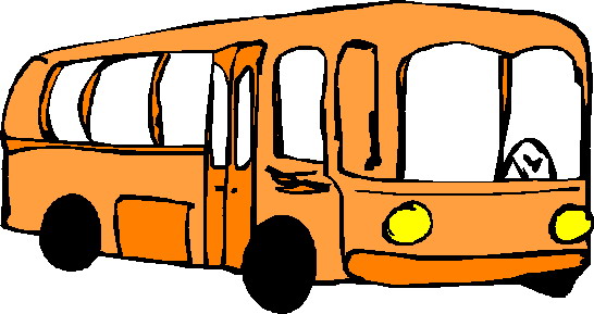 Cartoon Bus Illustration for Educational and Children’s Content