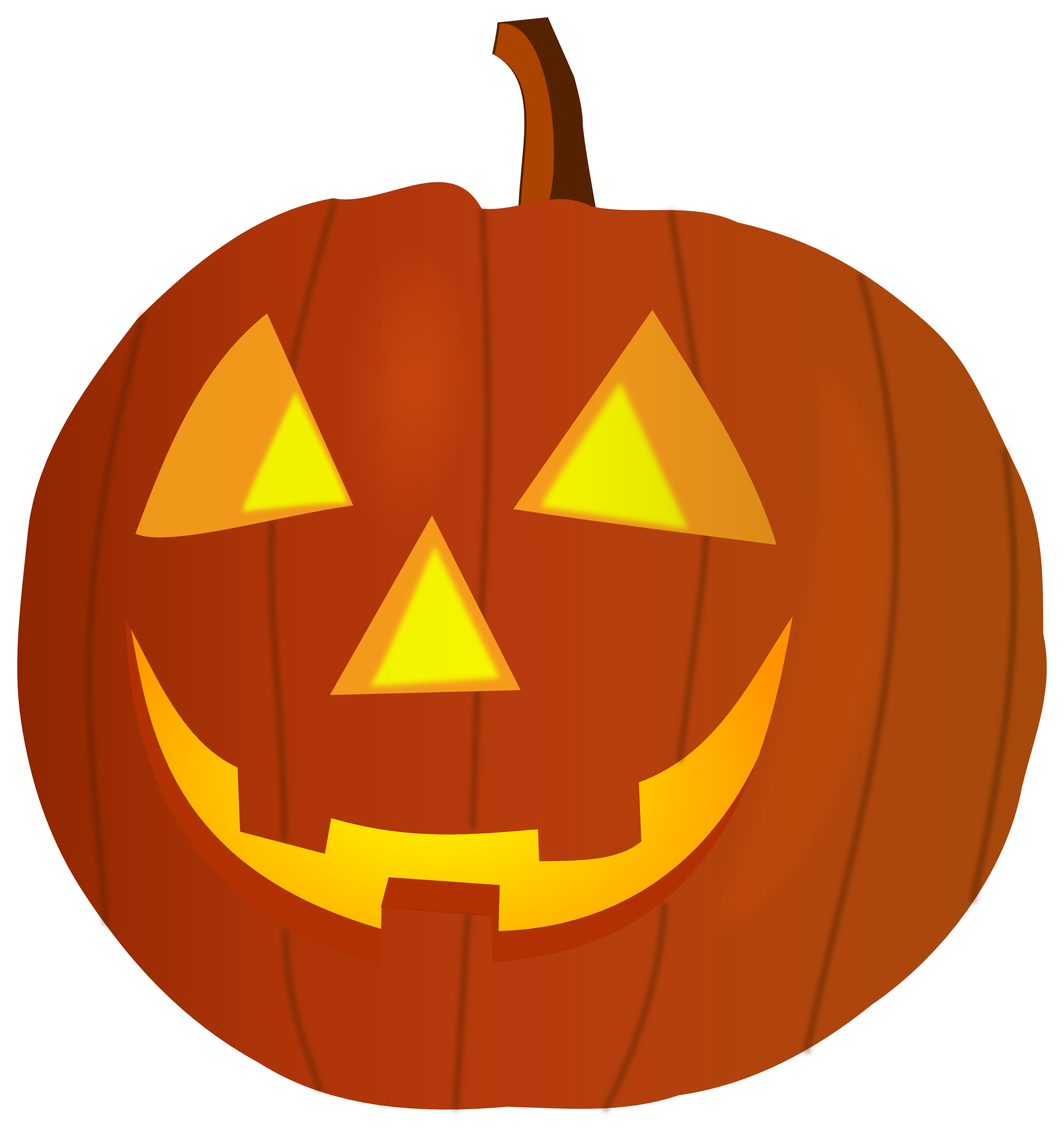 Halloween Pumpkin Animation Clip Art - Halloween Png Gif Cartoon, Transparent  Png, free png download