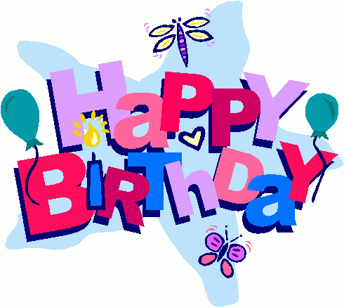 Happy Birthday Clipart - Free Festive Celebration Graphic