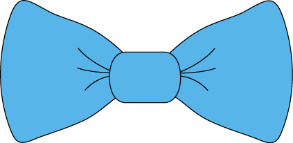 Blue Bow Tie Clip Art - Blue Bow Tie Image