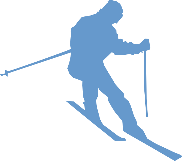 Ski clip art - vector clip art online, royalty free  public domain