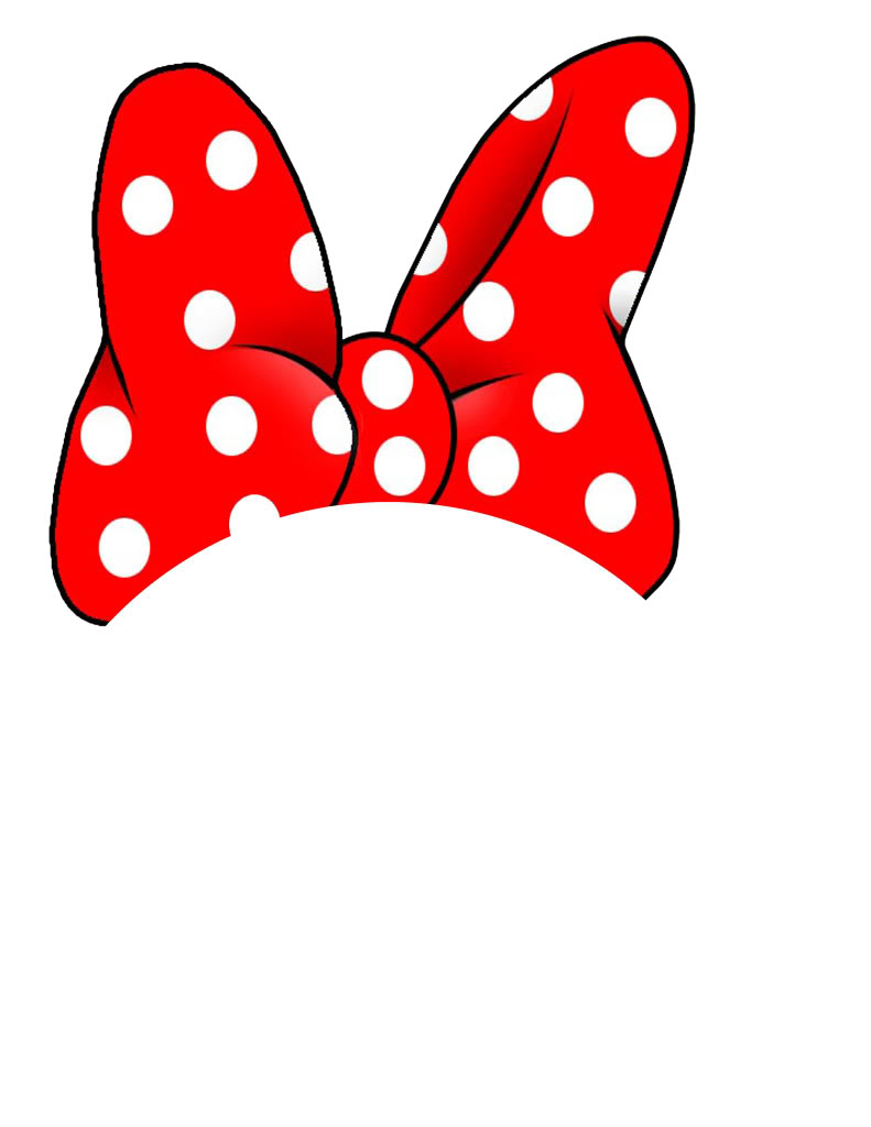 Minnie Mouse Bow Clip Art | Clipart library - Free Clipart Images