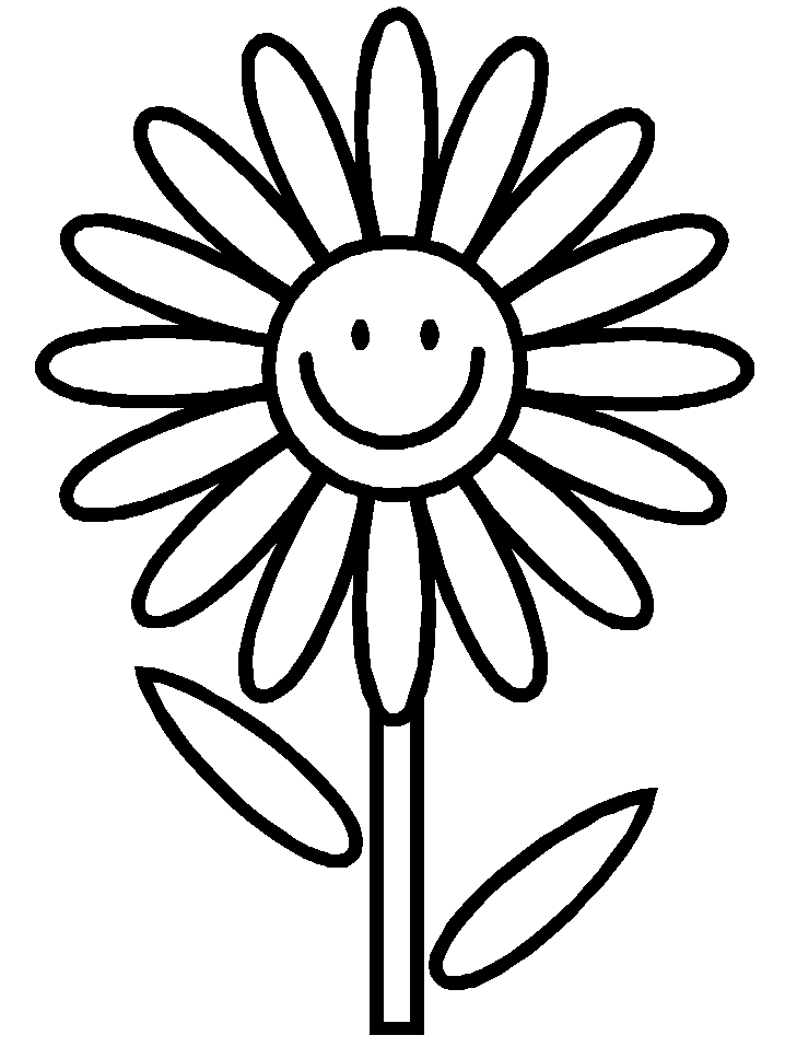 Sun-and-Flower-Coloring-Pages-printable-for-kids-free | Coloring 