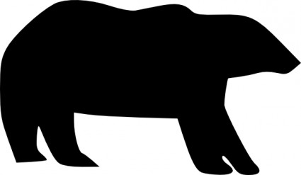Bear silhouette vector art Free vector for free download (about 6 