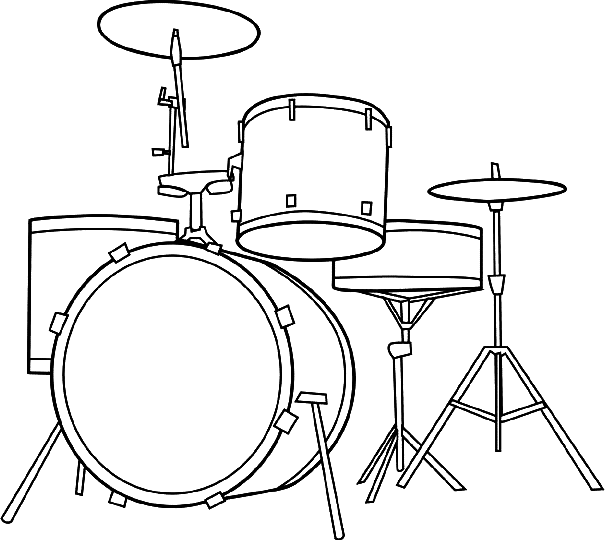Grab Printable Pictures Of Drum Sets