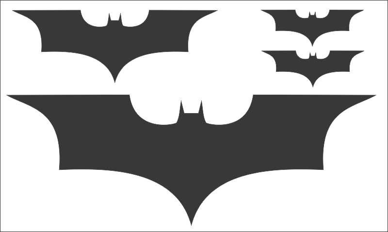batman logo christian bale - Clip Art Library