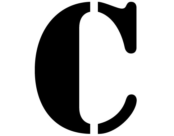 cool letter c fonts