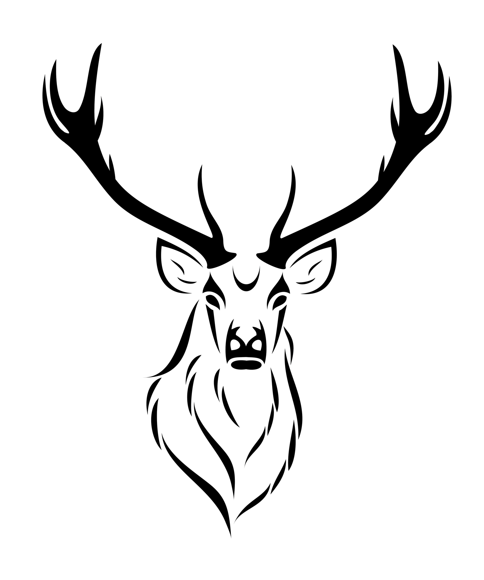Deer Design drawing by Andrea Morales | Post 17622
