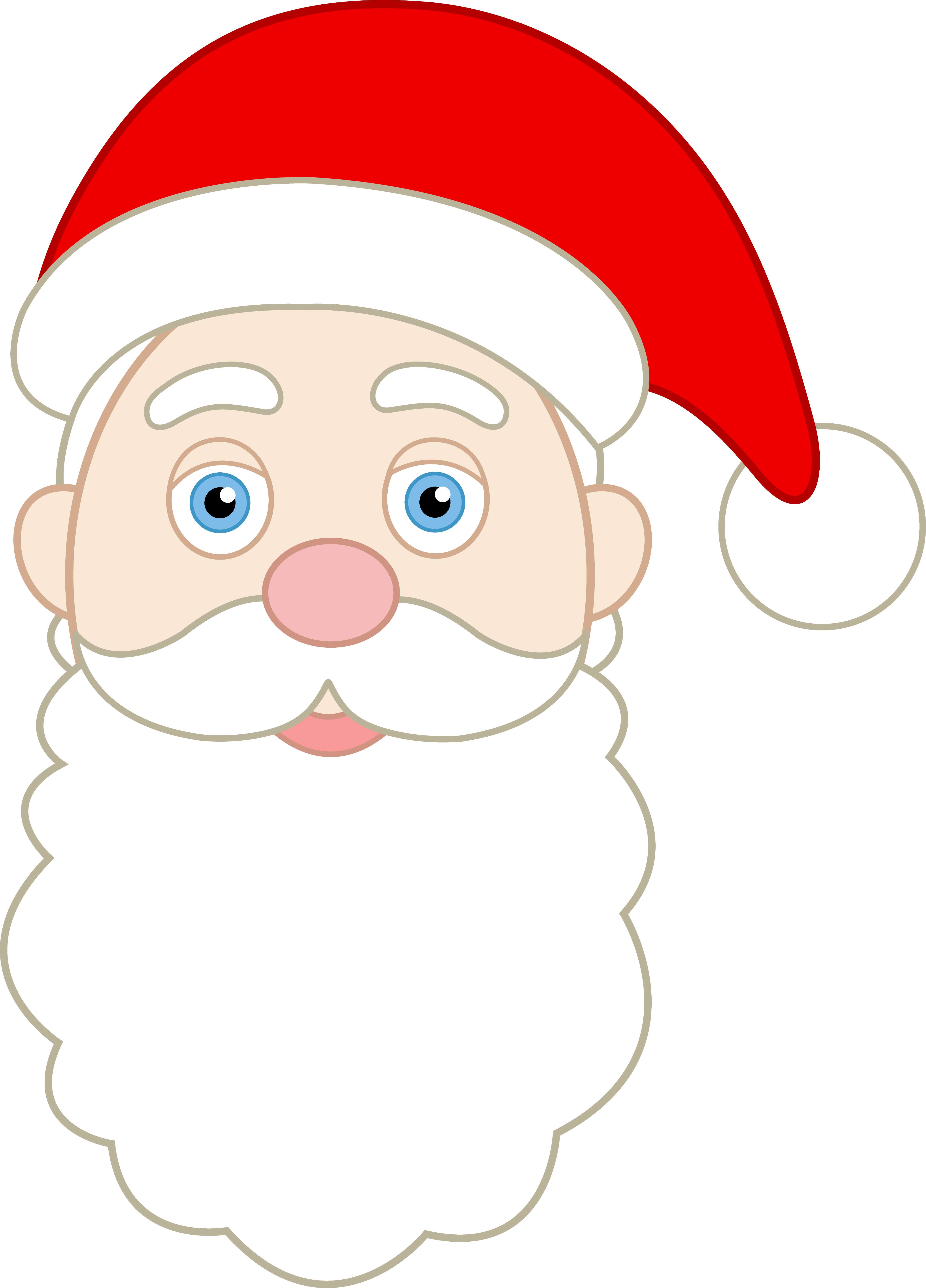 Santa Claus Beard Clip Art Images  Pictures - Becuo
