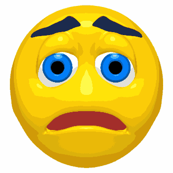 sad face clip art animation