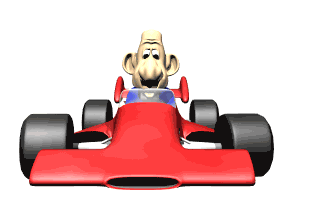 Pix For  Race Car Cartoon Top View