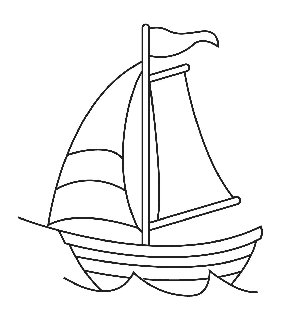 sailing ship vector sketch 17050697 Vector Art at Vecteezy