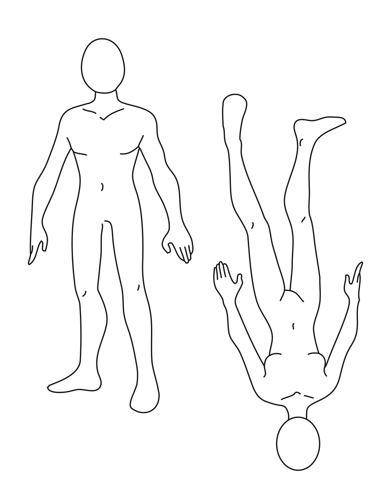 Álvaro Hernández - Anatomy sketches and poses